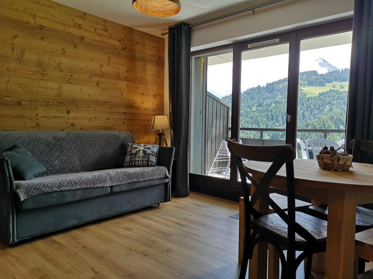 Duo Des Alpages Vue Exceptionnelle Sur Le Mont Blc Saint-Gervais-les-Bains Exterior foto