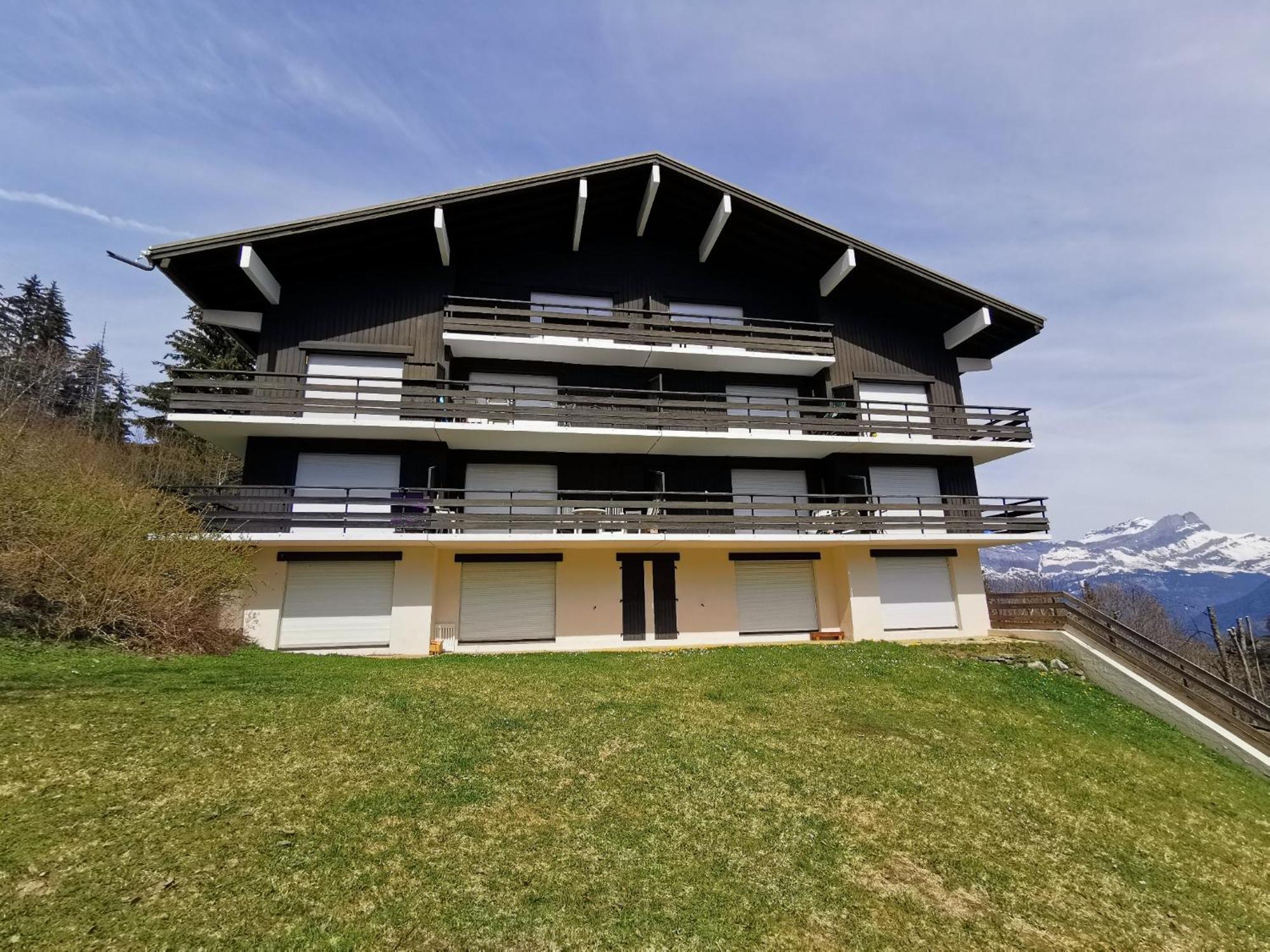 Duo Des Alpages Vue Exceptionnelle Sur Le Mont Blc Saint-Gervais-les-Bains Exterior foto